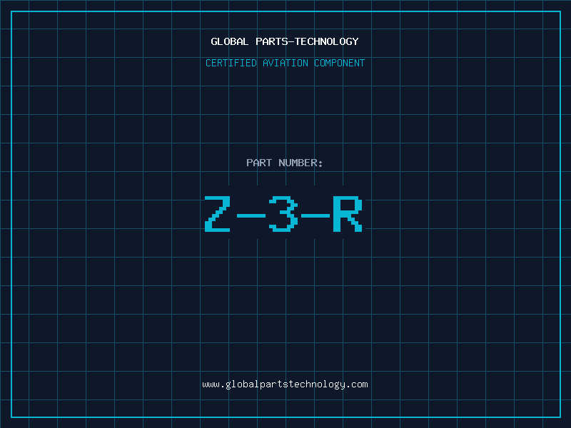 Aviation Part Z-3-R