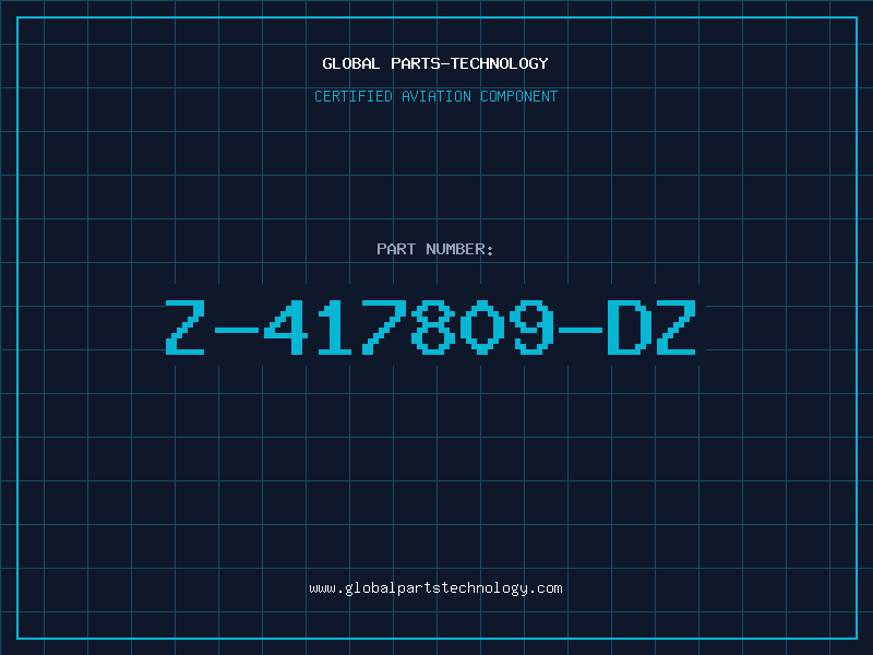 Aviation Part Z-417809-DZ