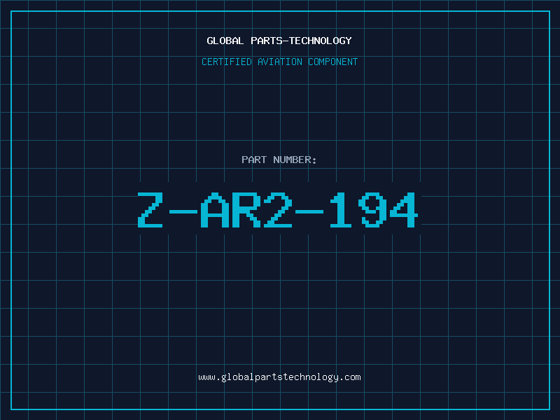 Aviation Part Z-AR2-194