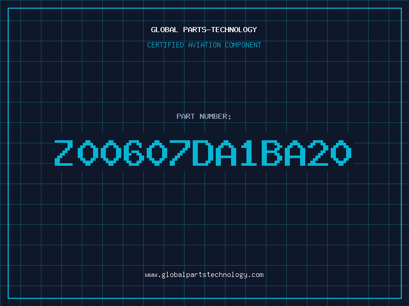 Aviation Part Z00607DA1BA20