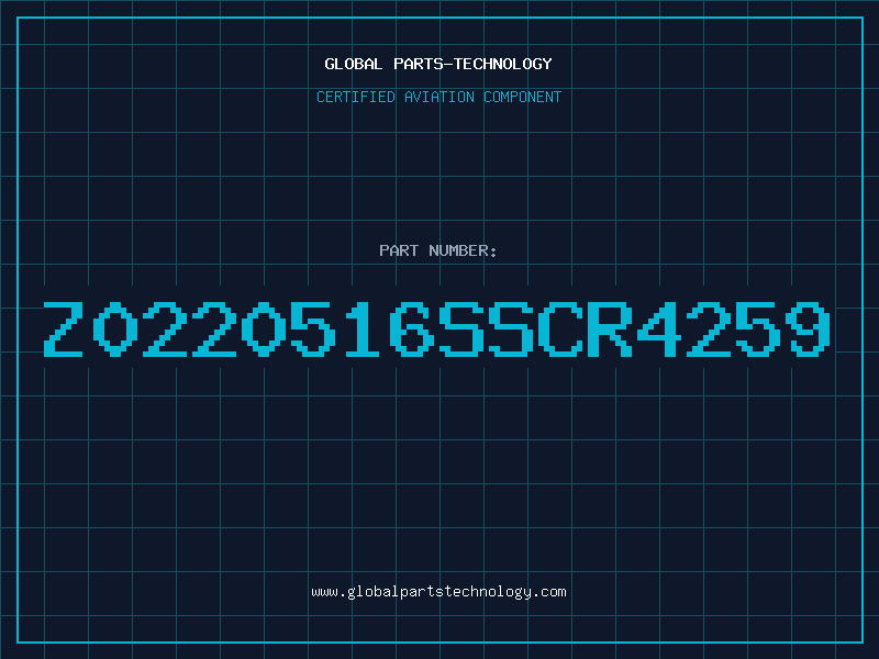 Aviation Part Z0220516SSCR4259