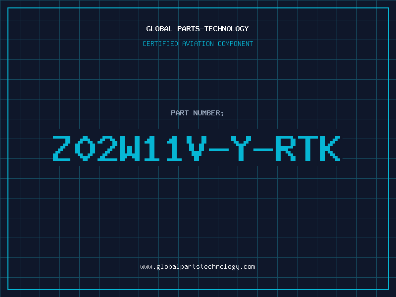 Aviation Part Z02W11V-Y-RTK