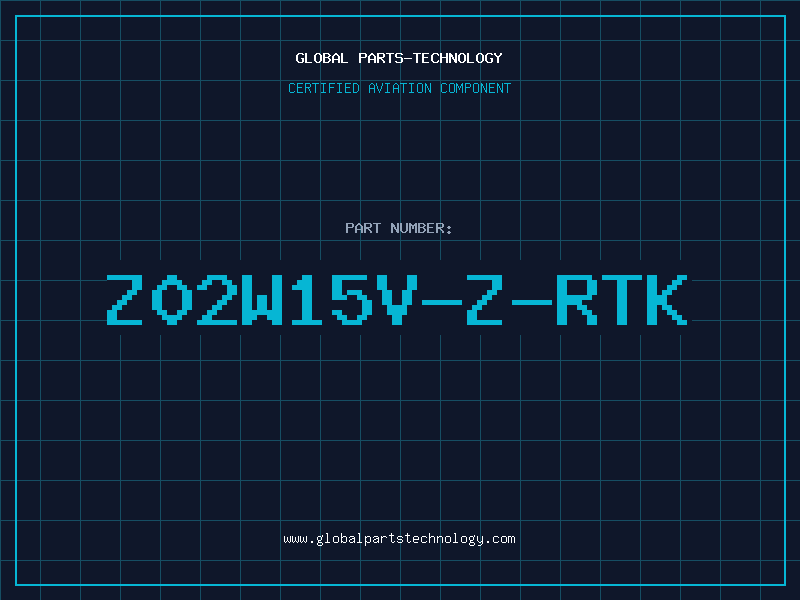 Aviation Part Z02W15V-Z-RTK