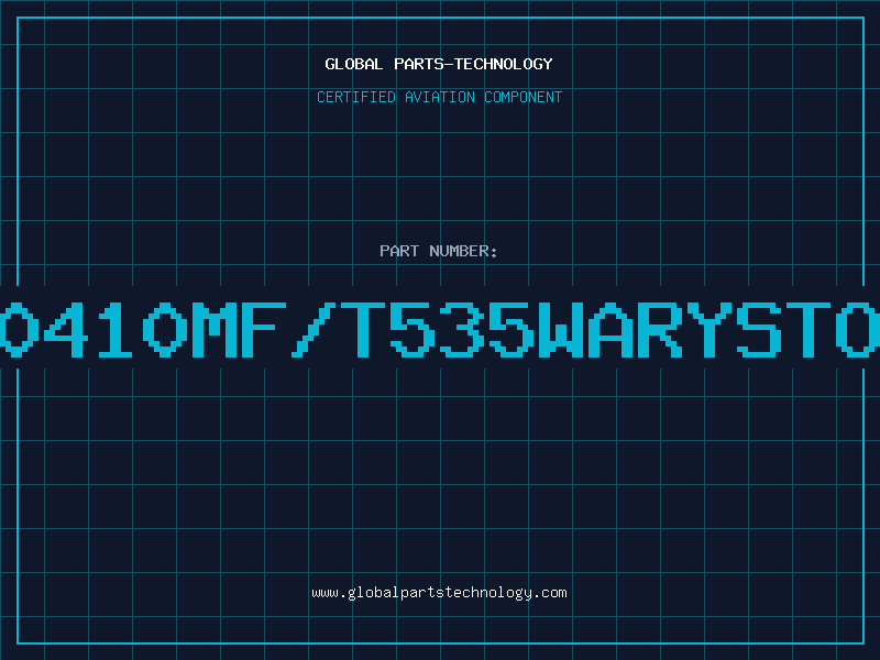 Aviation Part Z0410MF/T535WARYSTOR