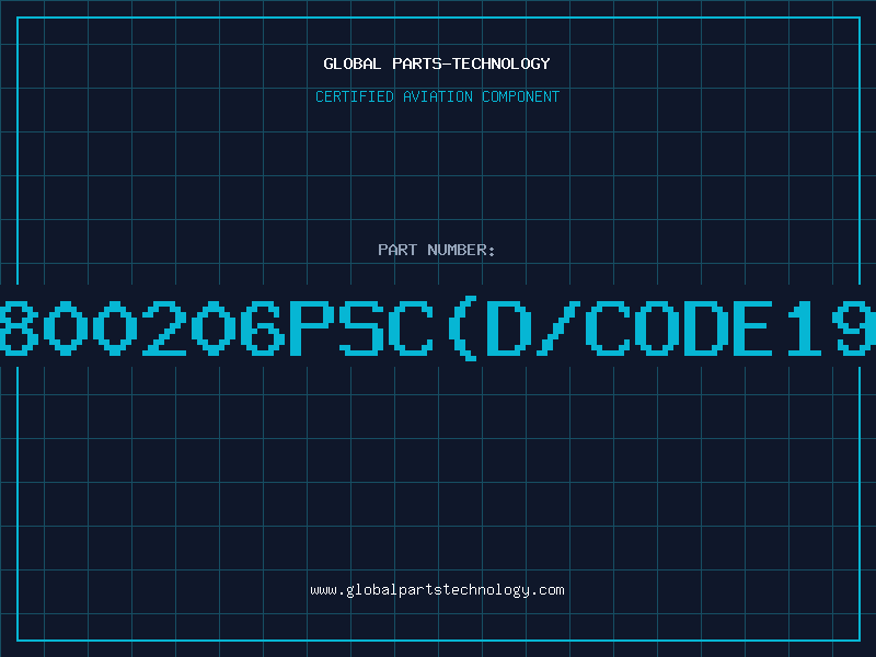 Aviation Part Z0800206PSC(D/CODE1990