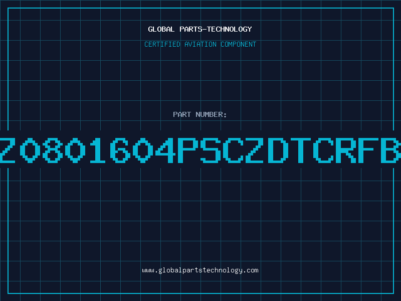 Aviation Part Z0801604PSCZDTCRFB