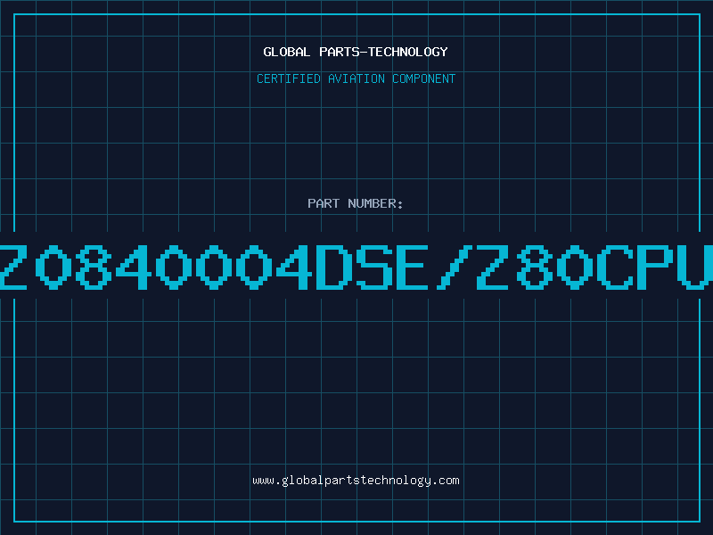 Aviation Part Z0840004DSE/Z80CPU