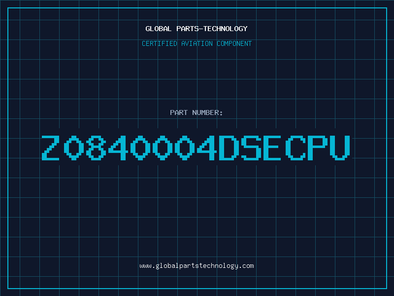Aviation Part Z0840004DSECPU
