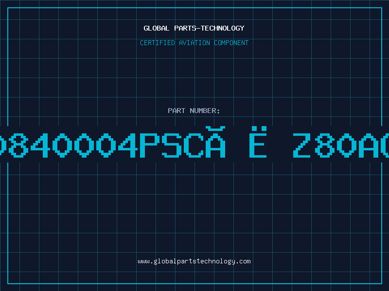 Aviation Part Z0840004PSCÃ˜Z80ACT
