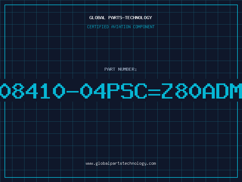 Aviation Part Z08410-04PSC=Z80ADMA