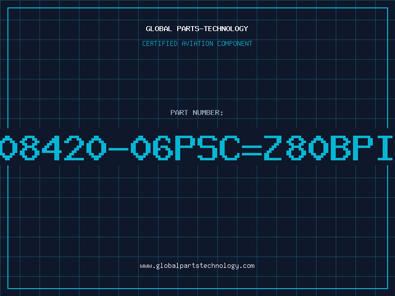 Aviation Part Z08420-06PSC=Z80BPIO