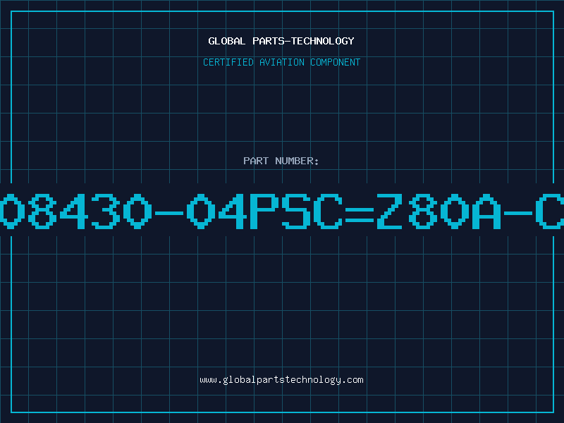 Aviation Part Z08430-04PSC=Z80A-CT