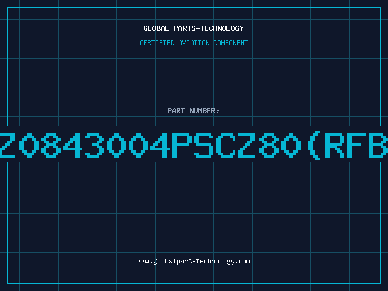 Aviation Part Z0843004PSCZ80RFB