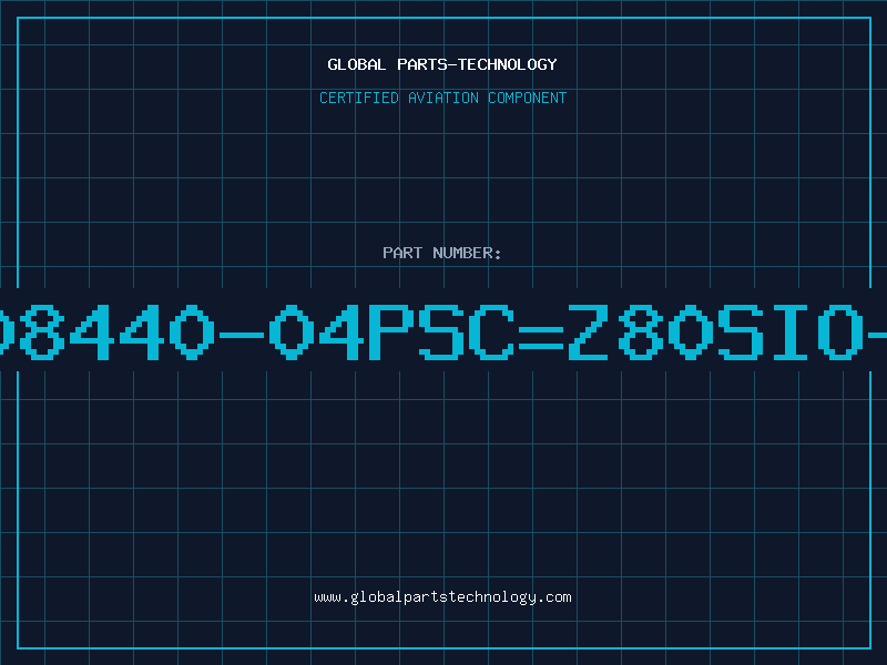 Aviation Part Z08440-04PSC=Z80SIO-0