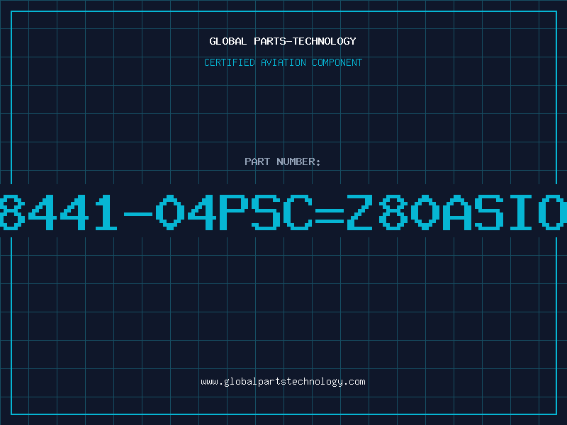 Aviation Part Z08441-04PSC=Z80ASIO-1