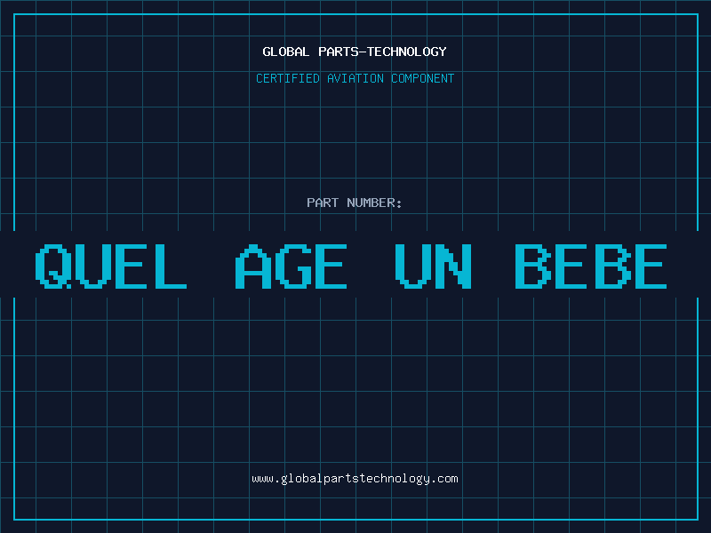 Aviation Part a partir de quel age un bebe paye lavion