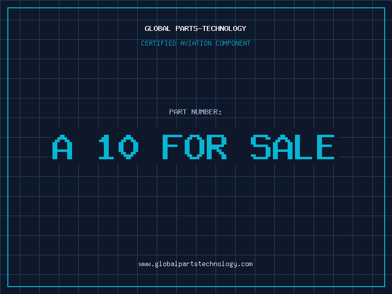 Aviation Part a-10 for sale