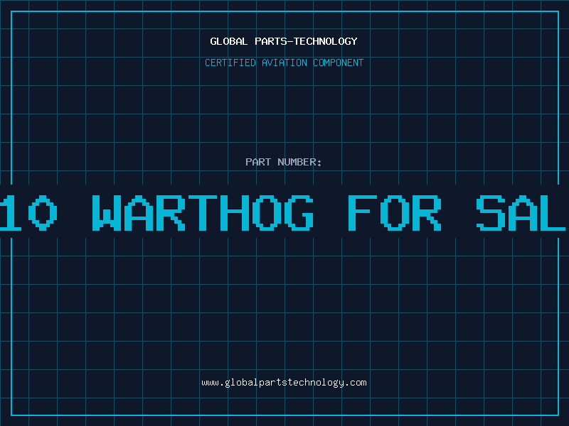 Aviation Part a10 warthog for sale