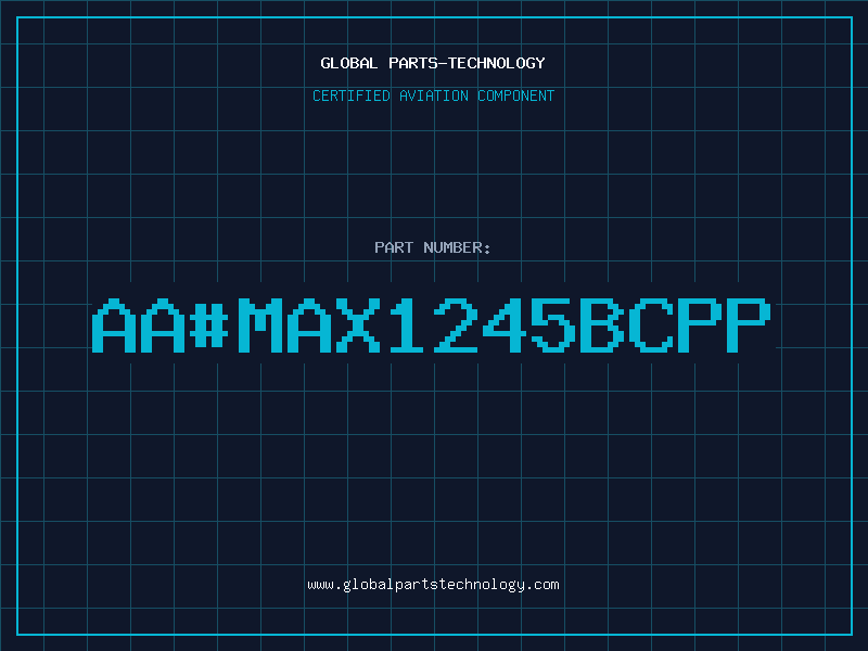Aviation Part aa#MAX1245BCPP