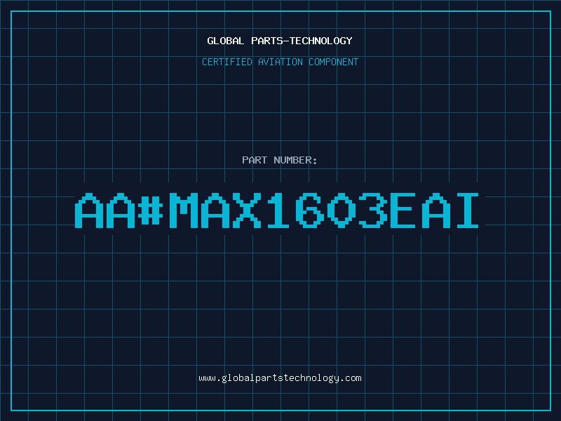 Aviation Part aa#MAX1603EAI