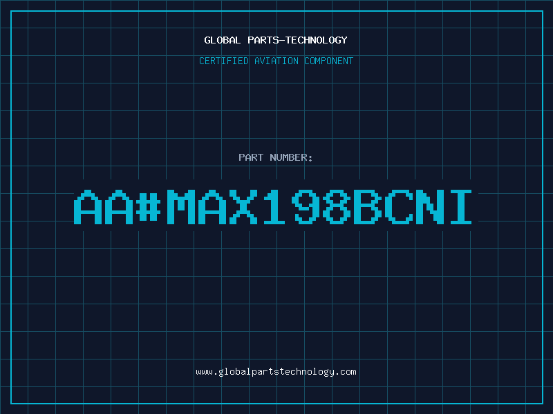 Aviation Part aa#MAX198BCNI