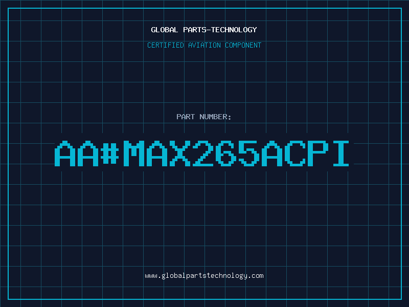 Aviation Part aa#MAX265ACPI