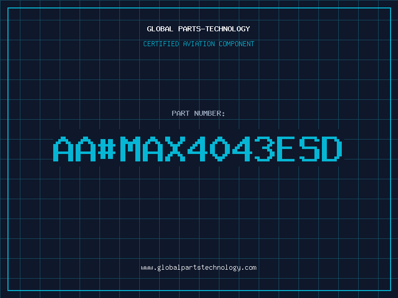 Aviation Part aa#MAX4043ESD