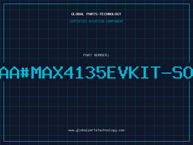 Aviation Part aa#MAX4135EVKIT-SO