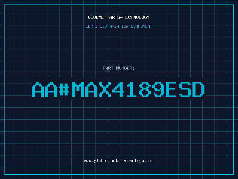 Aviation Part aa#MAX4189ESD
