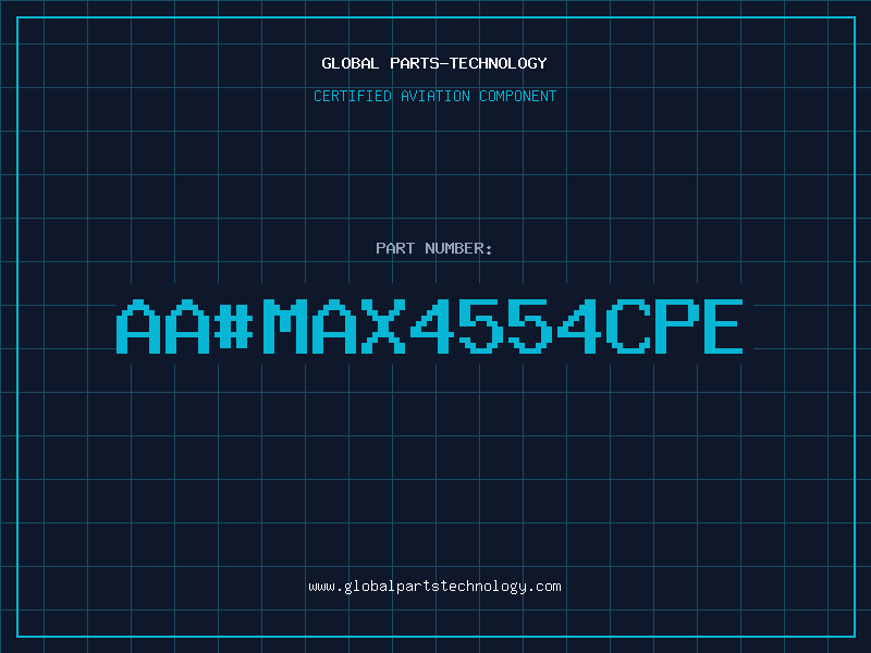 Aviation Part aa#MAX4554CPE