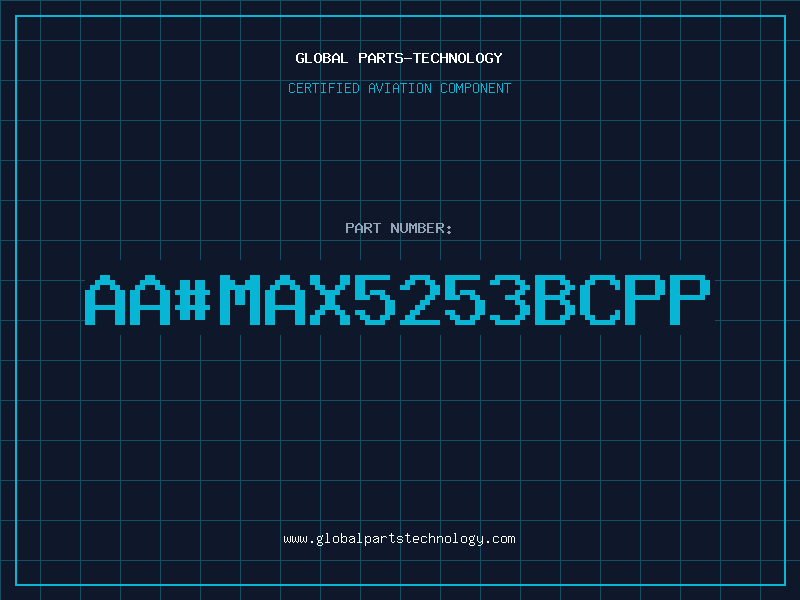 Aviation Part aa#MAX5253BCPP