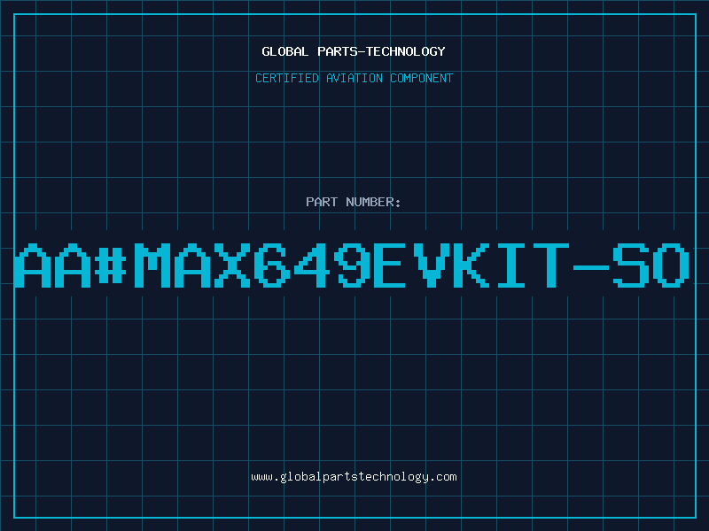 Aviation Part aa#MAX649EVKIT-SO