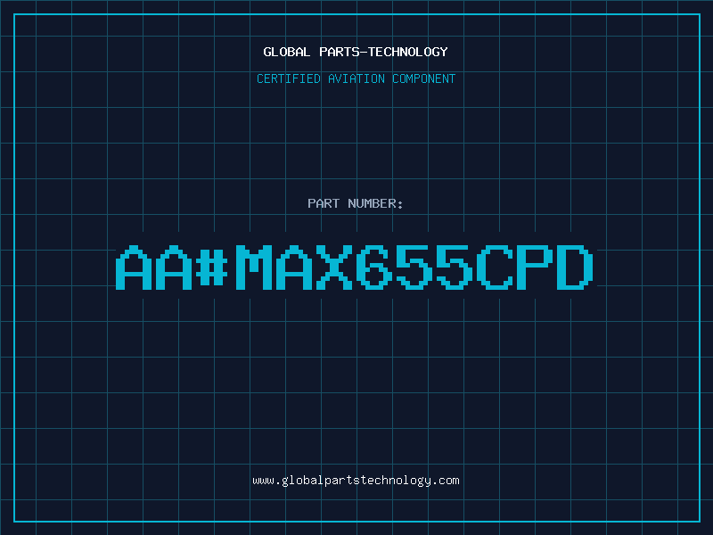 Aviation Part aa#MAX655CPD