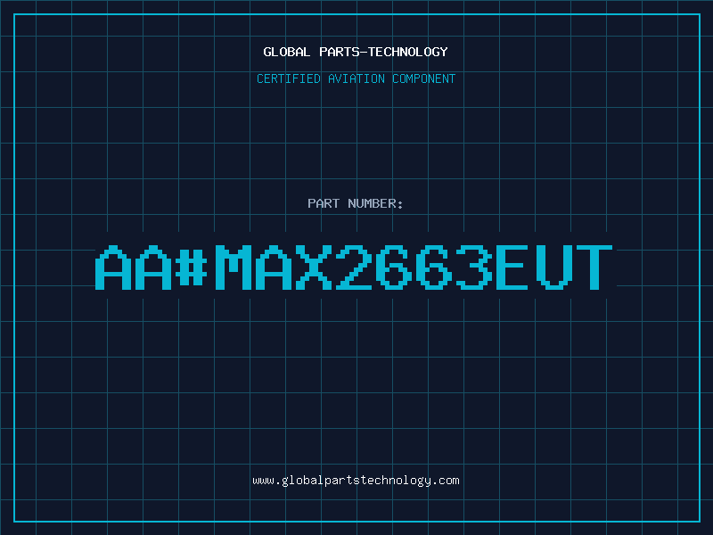 Aviation Part aaMAX2663EUT