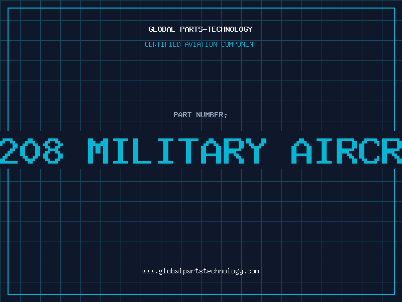 Aviation Part ac-208 military aircraft