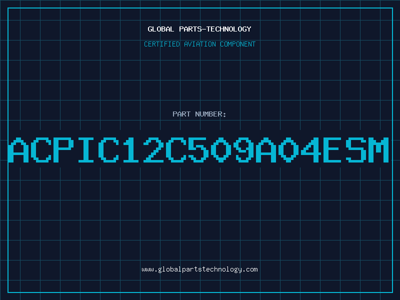 Aviation Part acPIC12C509A04ESM