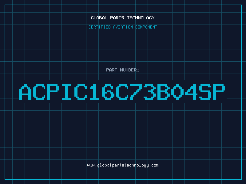 Aviation Part acPIC16C73B04SP