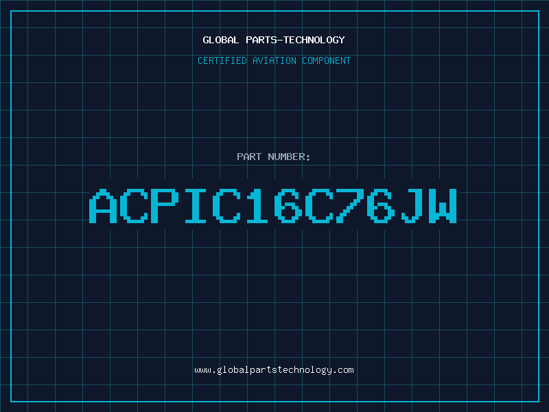 Aviation Part acPIC16C76JW
