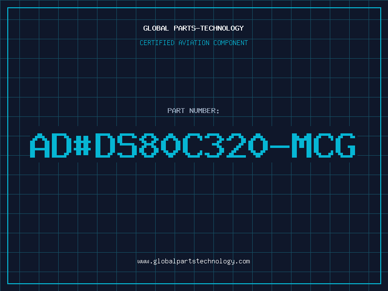 Aviation Part ad#DS80C320-MCG