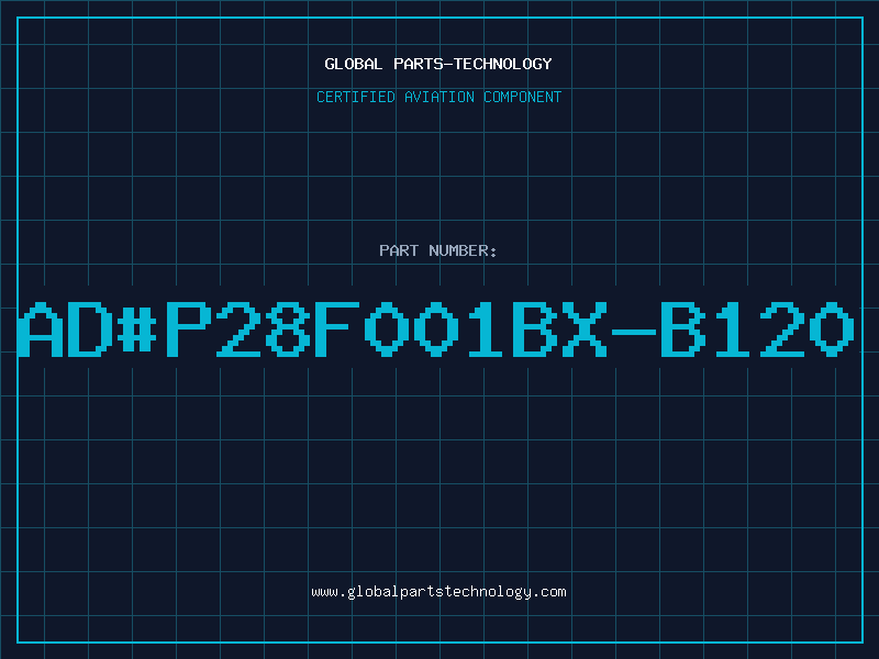 Aviation Part ad#P28F001BX-B120
