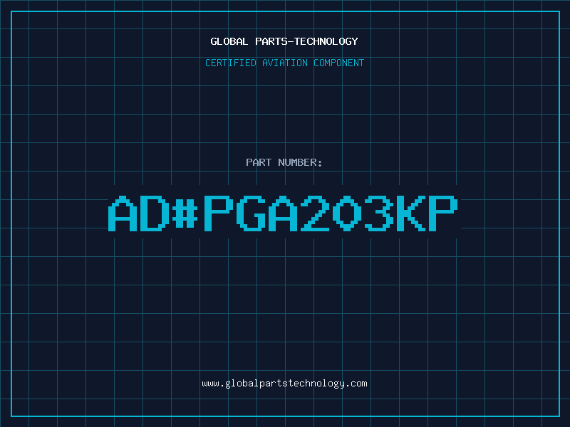 Aviation Part ad#PGA203KP