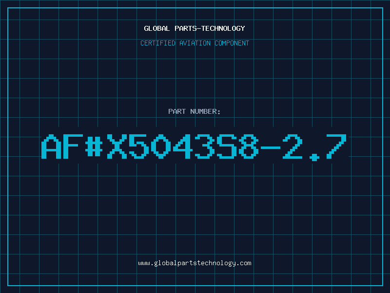 Aviation Part af#X5043S8-2.7