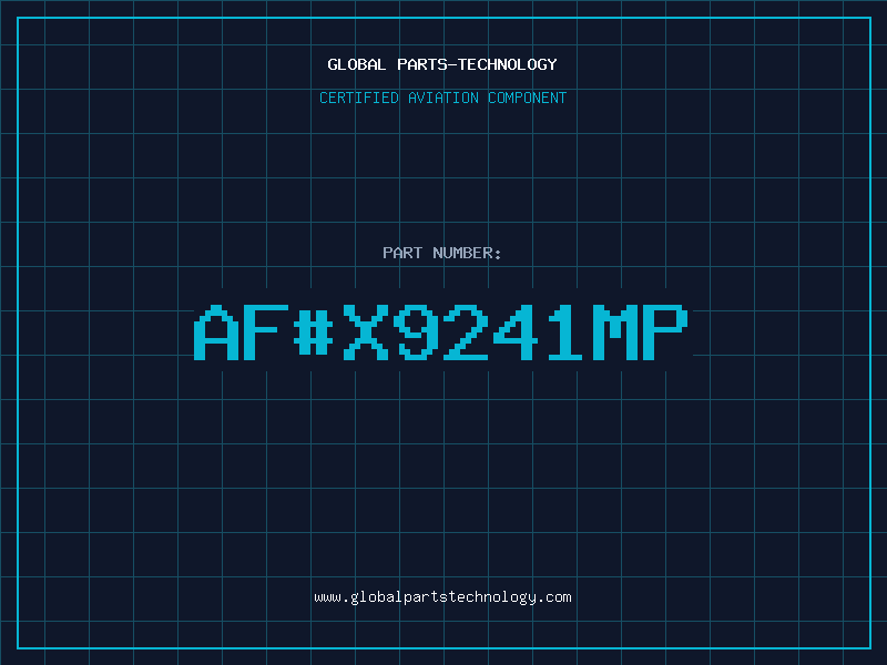 Aviation Part af#X9241MP