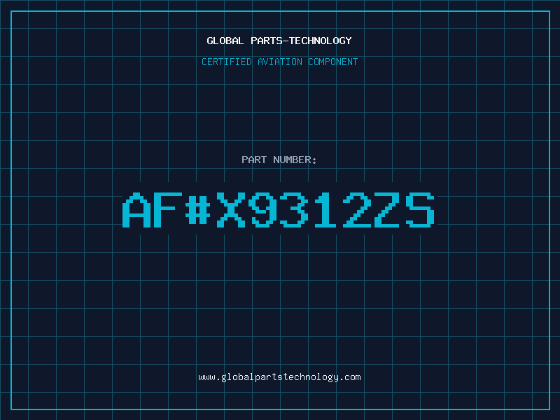 Aviation Part af#X9312ZS
