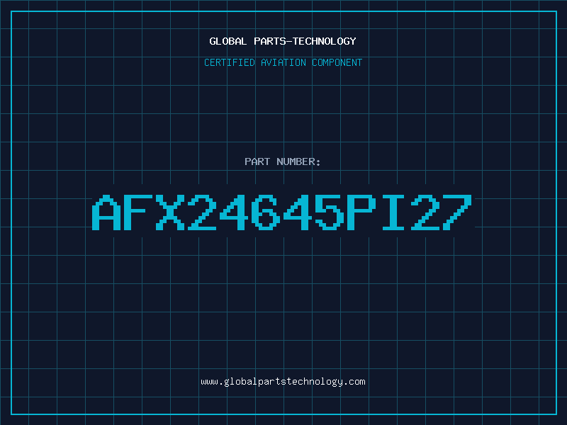 Aviation Part afX24645PI27