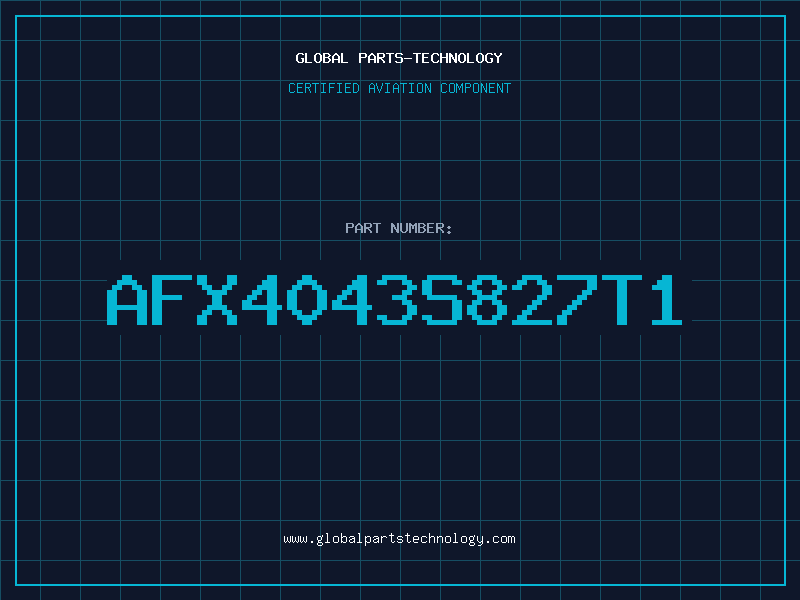Aviation Part afX4043S827T1