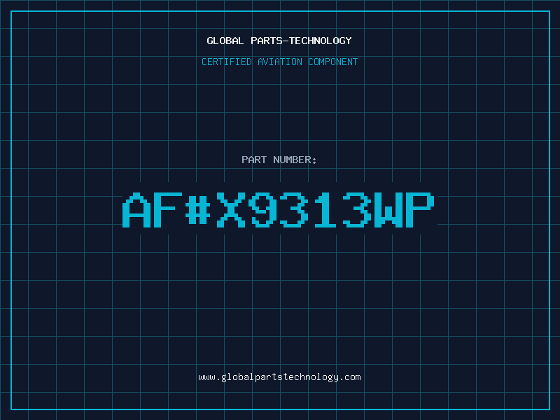 Aviation Part afX9313WP