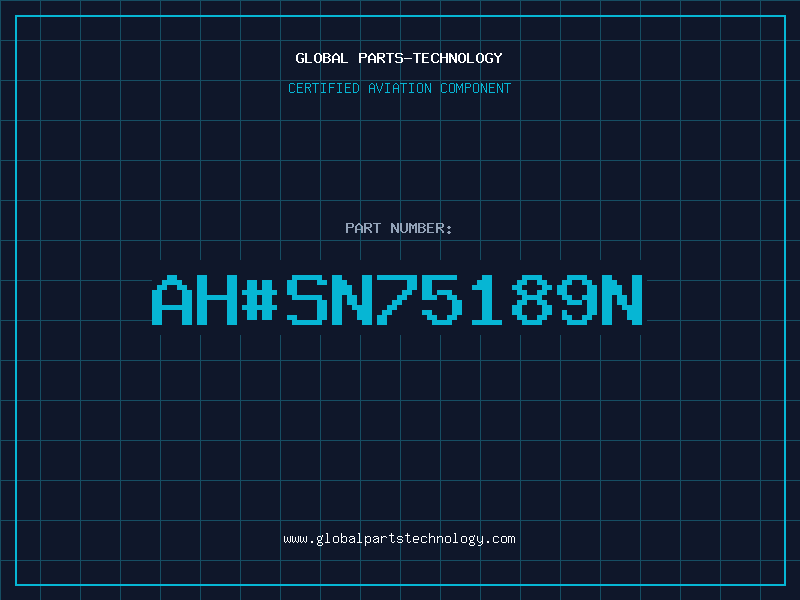 Aviation Part ah#SN75189N