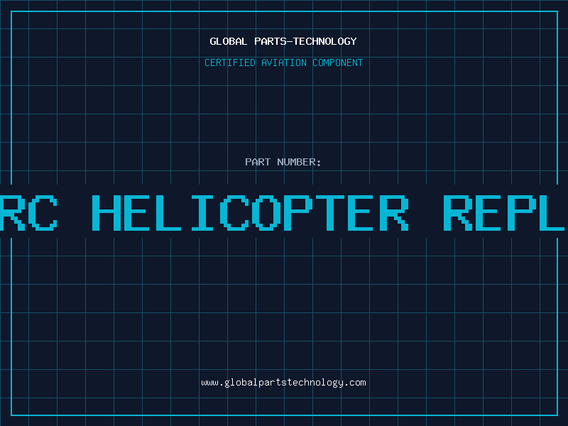 Aviation Part ah 64 apache rc helicopter replacement parts