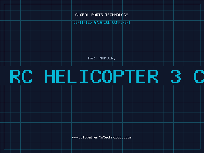 Aviation Part ah-64 apache rc helicopter 3 channel parts